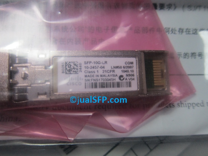 Counterfeit SFP and 