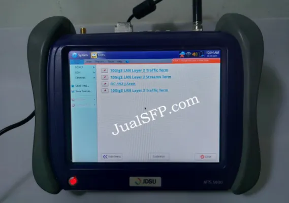 VIAVI MTS-5800 untuk sewa BERT test 10G