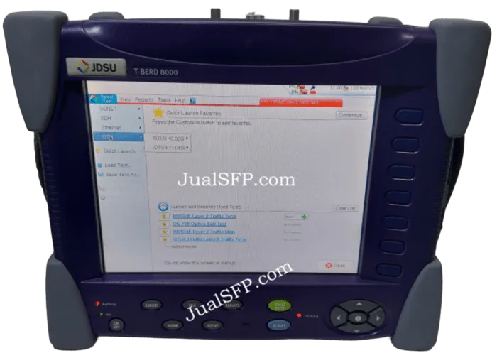 Unit sewa VIAVI T-BERD 8000 untuk proyek backbone