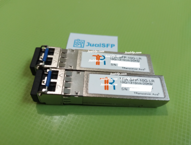 Modul SFP+ 10G LR single-mode 10km untuk jaringan backbone optik